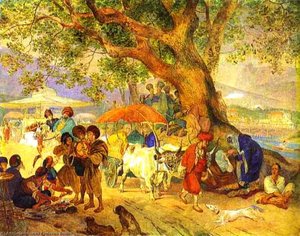 Sweet Waters Near Constantinople — Karl Pavlovich Brulloff