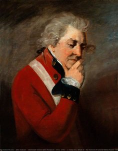 Lieutenant General John Burgoyne (1722–1792) (a Study For A Detail Of ‘the Funeral Of General Simon Fraser, Who Was Shot After The Action At Saratoga, October 7, 1777’) — John Graham