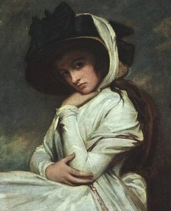 Lady Hamilton U Šeširu — George Romney