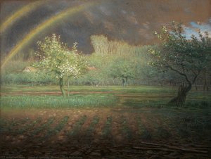 The Rainbow — Jean-françois Millet