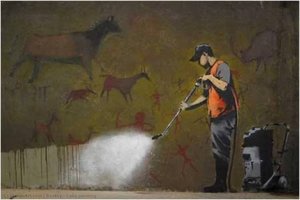 Cave Painting — Banksy