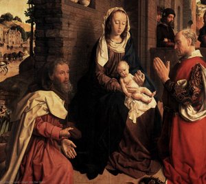 Monforte Altarpiece (detail) (28) — Hugo Van Der Goes