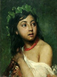 Italian Girl With Necklace — Susan Isabel Dacre