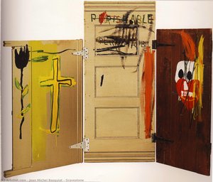 Gravestone — Jean Michel Basquiat
