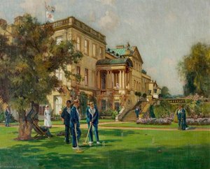 Welbeck During The Great War (one Of A Pair) — Arthur Spooner