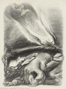 The Sacrifice Of Manoah — Ludwig Meidner