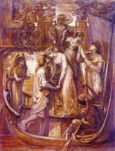 The Boat Of Love — Dante Gabriel Rossetti
