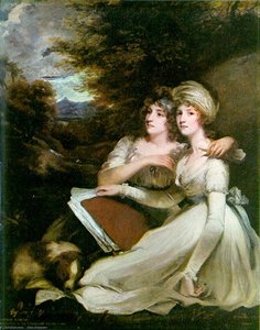 Portrait Of The Frankland Sisters — John Hoppner
