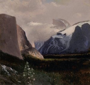 The Half Dome, Yosemite — William Bradford