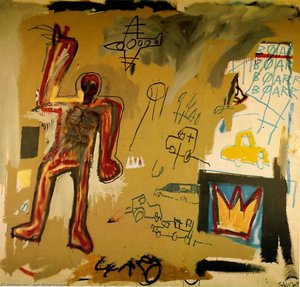 Red Man, Annina Nosei Galle — Jean-michel Basquiat