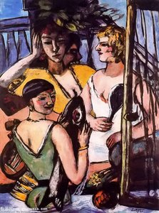 The Three Sisters (four Women Bathing) — Max Beckmann