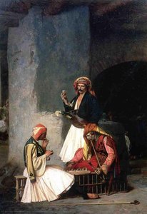 The Draught Players — Jean Léon Gérôme Ferris