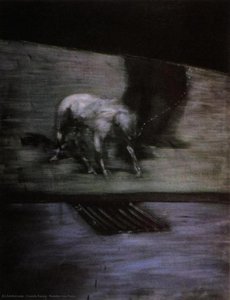 Hombre Con Perro — Francis Bacon