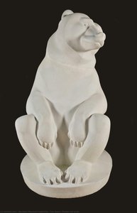 Two Bears, Plaster Full-scale — Marshall Maynard Fredericks