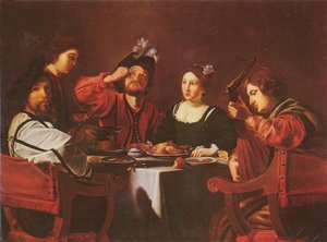 Company At The Table — Nicolas Tournier