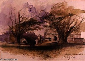 The Church, Bettws-y-coed — John Gilbert
