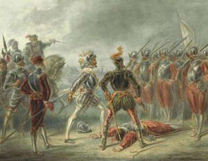 Spanish Soldiers Refuse To Attack The City — Alexandre Ver Huell