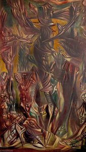 Crucifixion — Merlyn Oliver Evans