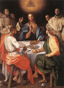 Supper At Emmaus — Jacopo Carucci