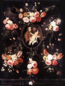 Holy Family — Jan Van Kessel
