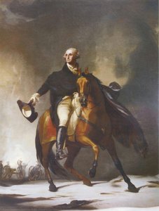 Equestrian Portrait Of George Washington — Thomas Sully