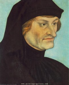 Ritratto Di Johannes Geiler Von Kaysersberg — Luca Cranach Il Vecchio