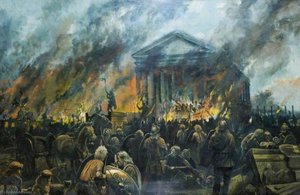 Sack Of The Temple Of Claudius, Colchester — Peter Froste