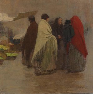 Italiano Mercato Di Santa Margherita (donne Al Mercato) — Bartolomeo Bezzi