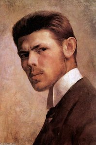 Self Portrait - — János Vaszary