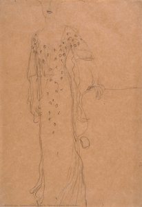 Study For Portrait Of Adele Bloch-bauer I — Gustav Klimt