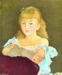 Retrato De Lina Campineanu — Édouard Manet