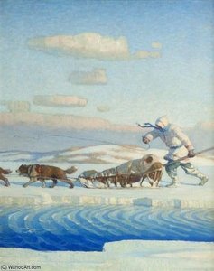 One January Afternoon — N.c. Wyeth