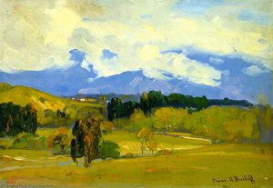 Yellow Landscape — Franz Bischoff