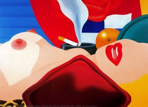 Great American Nude No. 99, 1968 (oil On Canvas) — Tom Wesselmann