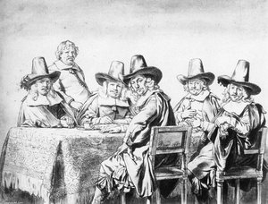The Regents Of The Children's Orphanage In Haarlem — Jan De Bray