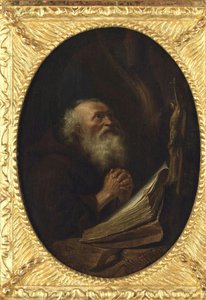 Ermitaño Orante — Gerrit Dou