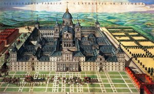 Perspective View Of San Lorenzo De El Escorial — Juan De Herrera