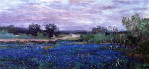 Blue Bonnets At Twilight — Robert Julian Onderdonk