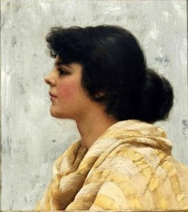 An Italian Beauty — R.b.a John William Godward