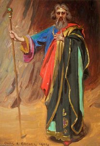 Lyn Harding (1867–1952), As Prospero — Charles A Buchel