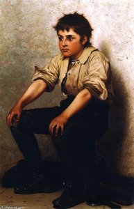 Shoeshine Boy — John George Brown