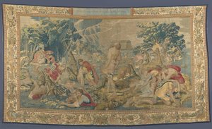 Tapestry The Flood From The Series The Story Of Noah — Michiel Van Coxcie