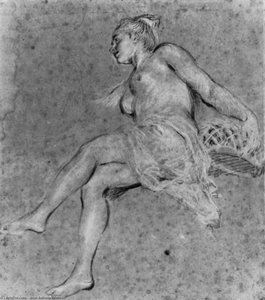 Flora — Jean-antoine Watteau