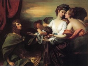 Helena Nach Paris Gebracht — Benjamin West