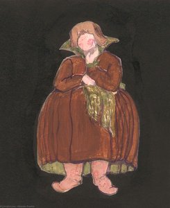 Bocetos De Vestuario Para ''el Cuento Del Zar Saltán'' — Nicolás Roerich