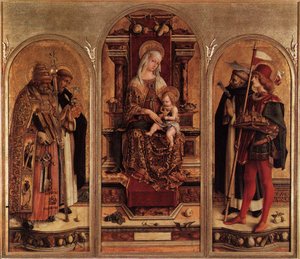 Triptych Of Camerino — Carlo Crivelli