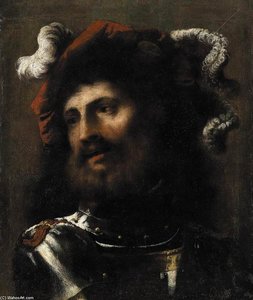 Portrait Of A Man In Armour — Pietro Della Vecchia