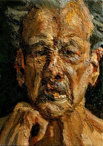 Self-portrait, Reflection — Lucian Freud