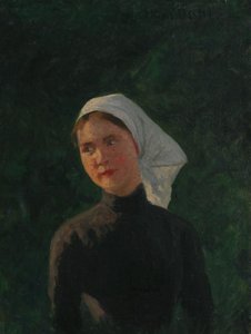 Mountain Shepherdess (seterjente) — Hans Dahl