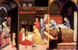 Birth Of The Virgin — Sano Di Pietro